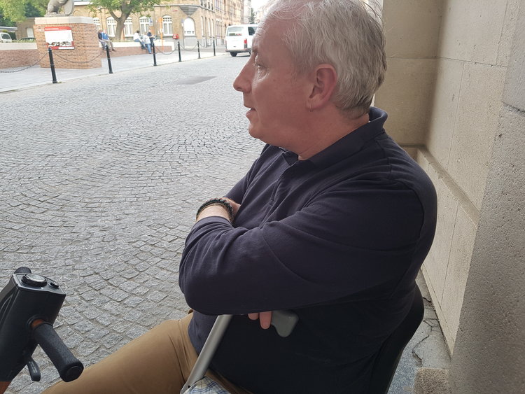  The writer at The Menin Gate 